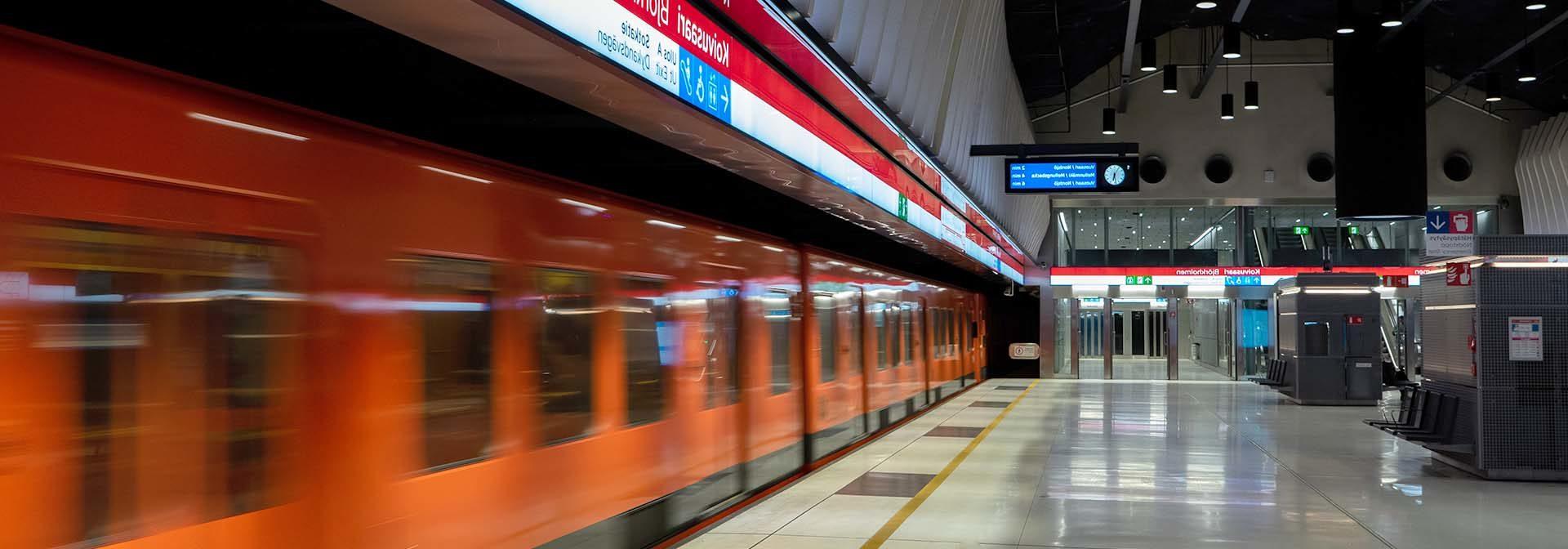 电话este’s situational awareness platform secures Helsinki Underground